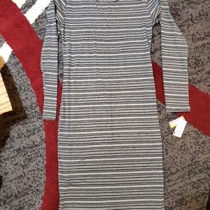 Lularoe striped Debbie dress